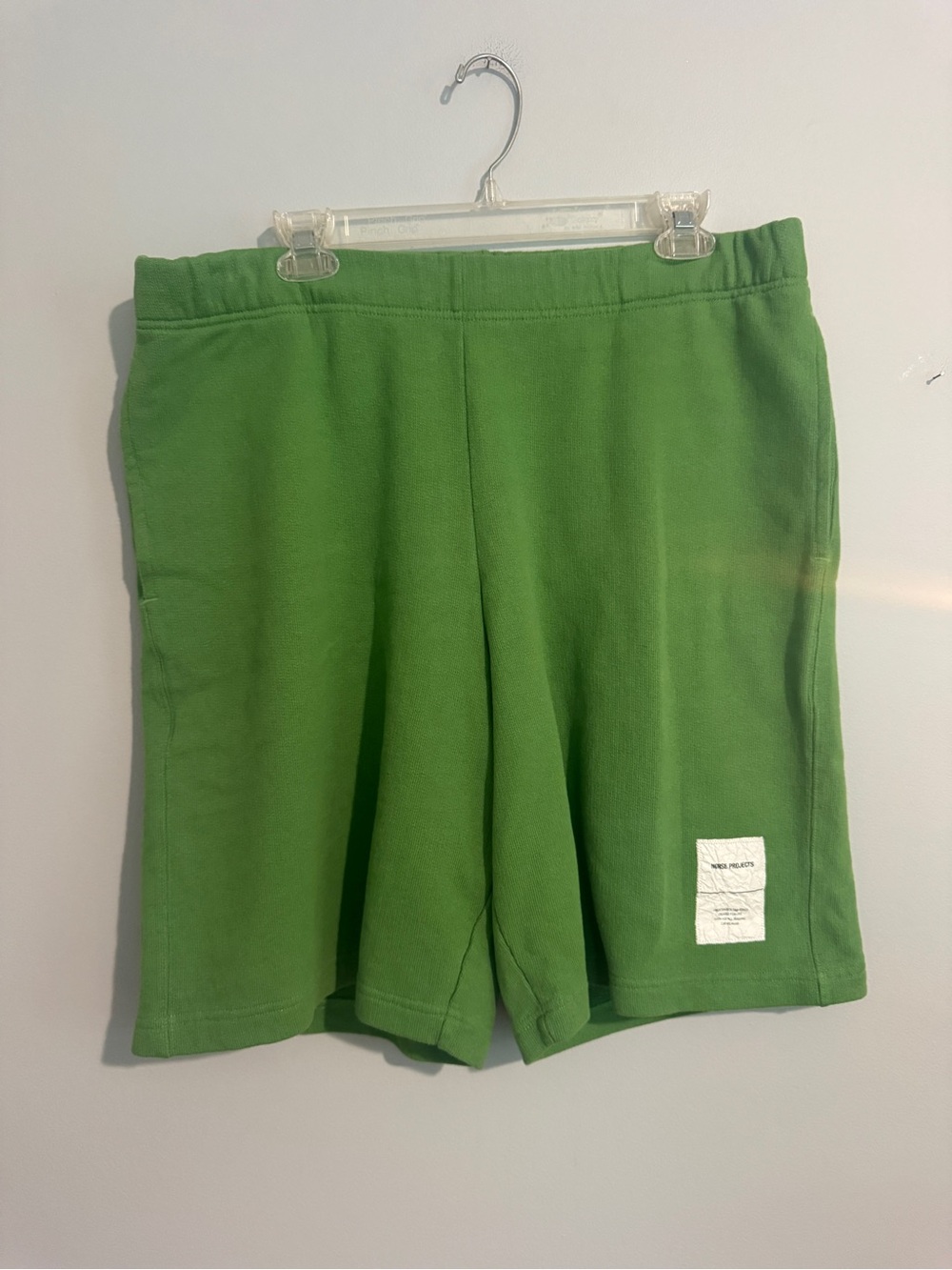Norse Projects Vanya Tab Series Sweat Short- Green - XL